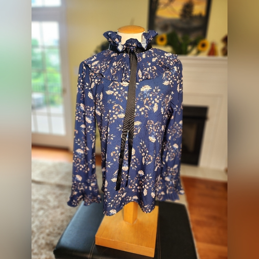 NWOT SAN JOY BLOUSE SZ L - Picture 2 of 5